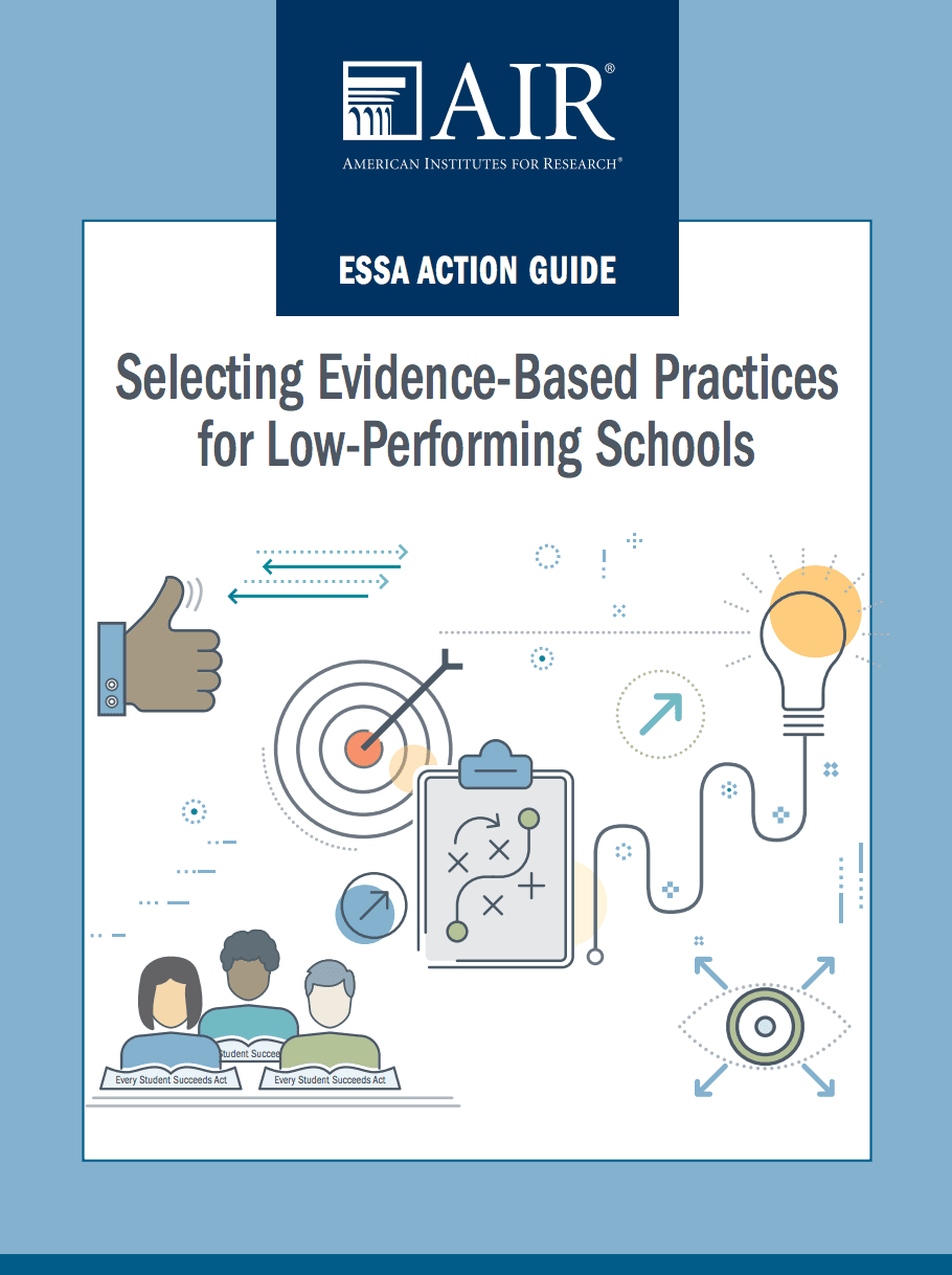 AIR’s Action Guide: Selecting EBPs for Low-Performing Schools document image